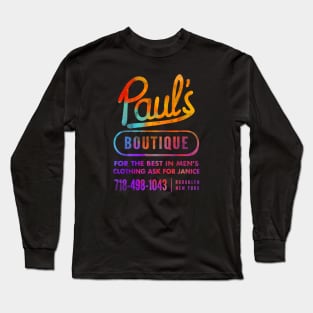 Beastie Paul's Abstrackcolor Retro Long Sleeve T-Shirt
